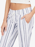 Roxy Womens Oceanside Stripe Flared Pants