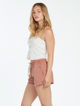 Volcom Womens Strutin Stone Shorts