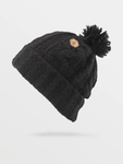 Volcom Womens Leaf Beanie - Black