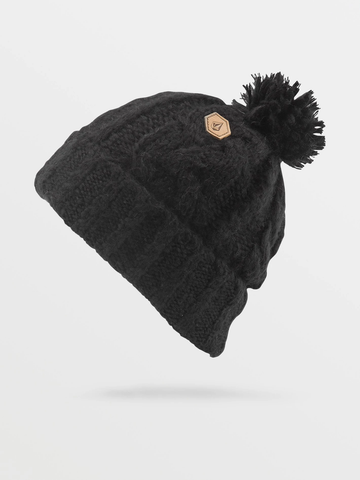 Volcom Womens Leaf Beanie - Black