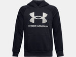 Under Armour Boys' UA Rival Fleece Big Logo Hoodie