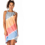 Wanakome Womens Jenna Tie Dye Dress