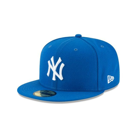 New Era New York Yankees Blue Basic 59FIFTY Fitted Hat