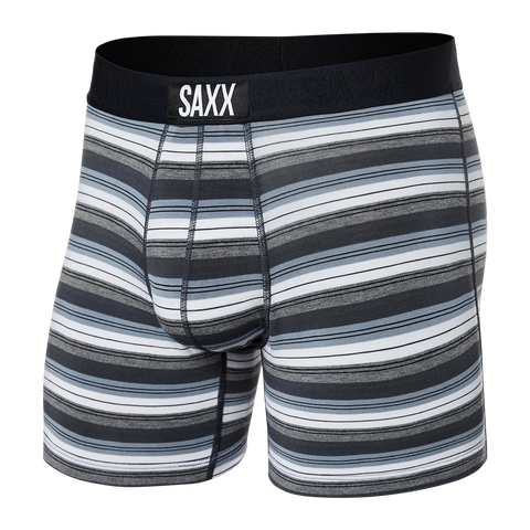 Saxx Vibe Underwear - Freehand Stripe- Grey