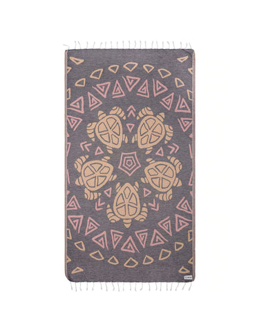 Sand Cloud Towel - Turtle Mandala