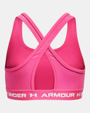 Under Armour Girls' UA Crossback Sports Bra