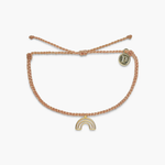 Pura Vida Chasing Rainbows Gold Charm Bracelet ~ Almond