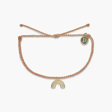 Pura Vida Chasing Rainbows Gold Charm Bracelet ~ Almond