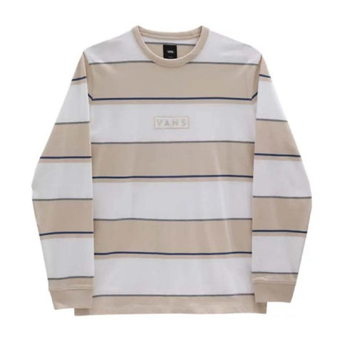 Vans Mens Easy Box Bold Stripe LS Tee