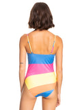 Roxy Womens Pop Surf One Piece Swimsuit