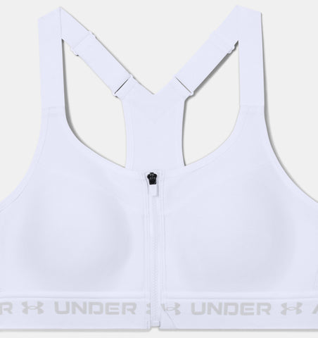 Under Armour Women's Armour® High Crossback Zip Sports Bra