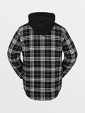 Volcom Mens Field Insulated Flannel Jacket