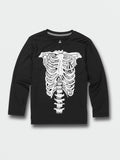 Volcom Little Boys Skeleton S/S UPF50 Rashguard