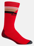 Burton Kids Emblem Midweight Sock - Tomato