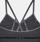 Under Armour Women's UA Seamless Low Long Heather Sports Bra