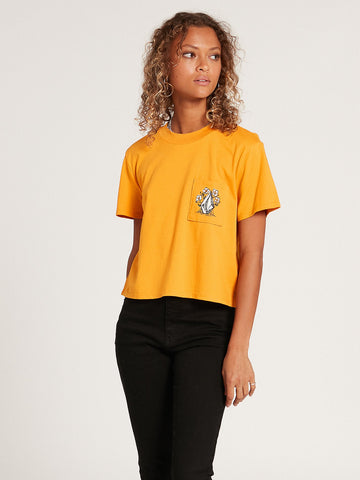 Volcom Womens Pocket Dial Tee S/S Tee