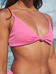 Roxy Womens Love The Surf Knot Triangle Bikini Top