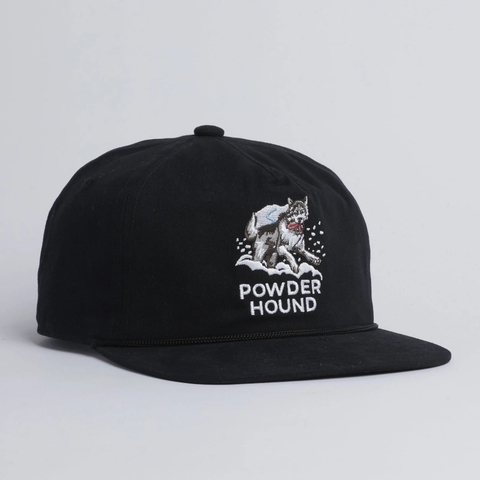 Coal The Field Brushed Twill Vintage Strapback Cap - Black
