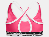 Under Armour Girls' UA Crossback Sports Bra