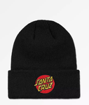 Santa Cruz Classic Dot Beanie - Black