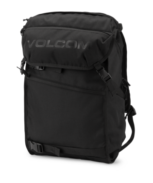 Volcom Substrate Backpack - Black On Black