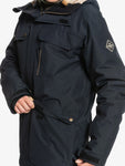Quiksilver Mens Raft Insulated Black Snow Jacket