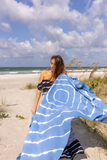 Sand Cloud L Towel - Shock Waves Tie Dye