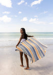 Sand Cloud Towel - Venus Stripe with Zip Pocket