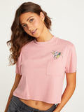 Volcom Womens Pocket Dial Tee S/S Tee