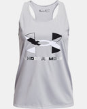 Under Armour Girls' UA Tech™ Big Logo Graphic Tank