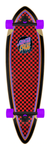 Santa Cruz Rad Dot Pintail Cruiser Skateboard