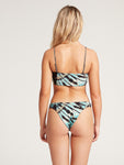 Volcom Womens Bold Arted Reversible Bikini Bottom