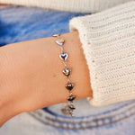 Pura Vida Amore Chain Bracelet ~ Silver