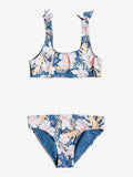 Roxy Little Girls Swim Lovers Bralette Bikini Set