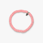 Pura Vida Pastel Disc Stretch Bracelet ~ Pink