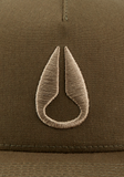 Nixon Iconed Trucker Hat - Dark Olive