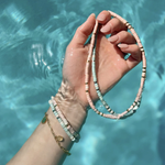 Pura Vida Sealife Stretch Bracelet ~ Gold