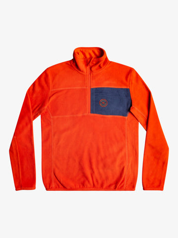Quiksilver Boys Aker Half-Zip Fleece Pullover