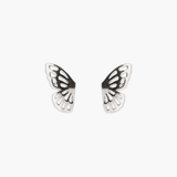 Pura Vida Fly Away Stud Earrings ~ Silver