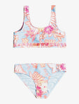 Roxy Girls Funny Childhood Bralette Bikini Set