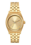 Nixon Medium Time Teller Watch - All Gold
