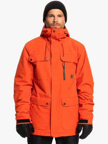 Quiksilver Mens Raft Insulated Snow Jacket