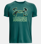 Under Armour Boys' UA Tech™ Hybrid Print Fill Short Sleeve