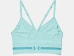 Under Armour Women's UA Seamless Low Long Heather Sports Bra