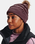 Under Armour Women's UA Storm Insulated ColdGear® Infrared Beanie - Ash Plum