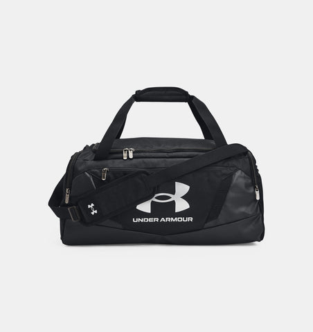 Under Armour UA Undeniable 5.0 Small Duffle Bag - Black / Metallic Silver