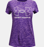 Under Armour Girls' UA Tech™ Big Logo Twist Short Sleeve