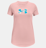 Under Armour Girls' UA Scoop Short Sleeve Shirt