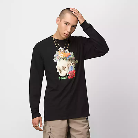 Vans Mens Death Blooms LS Tee