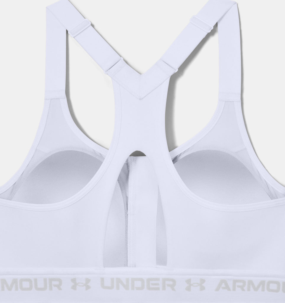 Women's Armour® High Crossback Zip Sports Bra